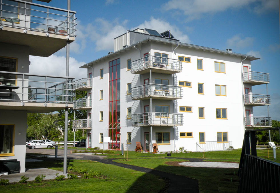 Passivhuset Lärtkrädet i Vara, levererat av Strängbetong.
