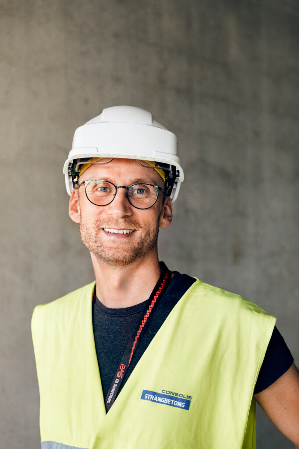 Jakob Toresbo projektleder Täby simhall för Strängbetong.